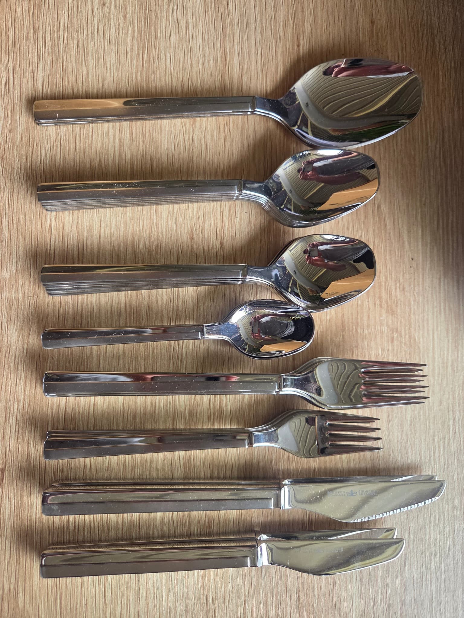 Pfeiffer Solingen Stainless Steel Flatware Set — photo 4 of 5
