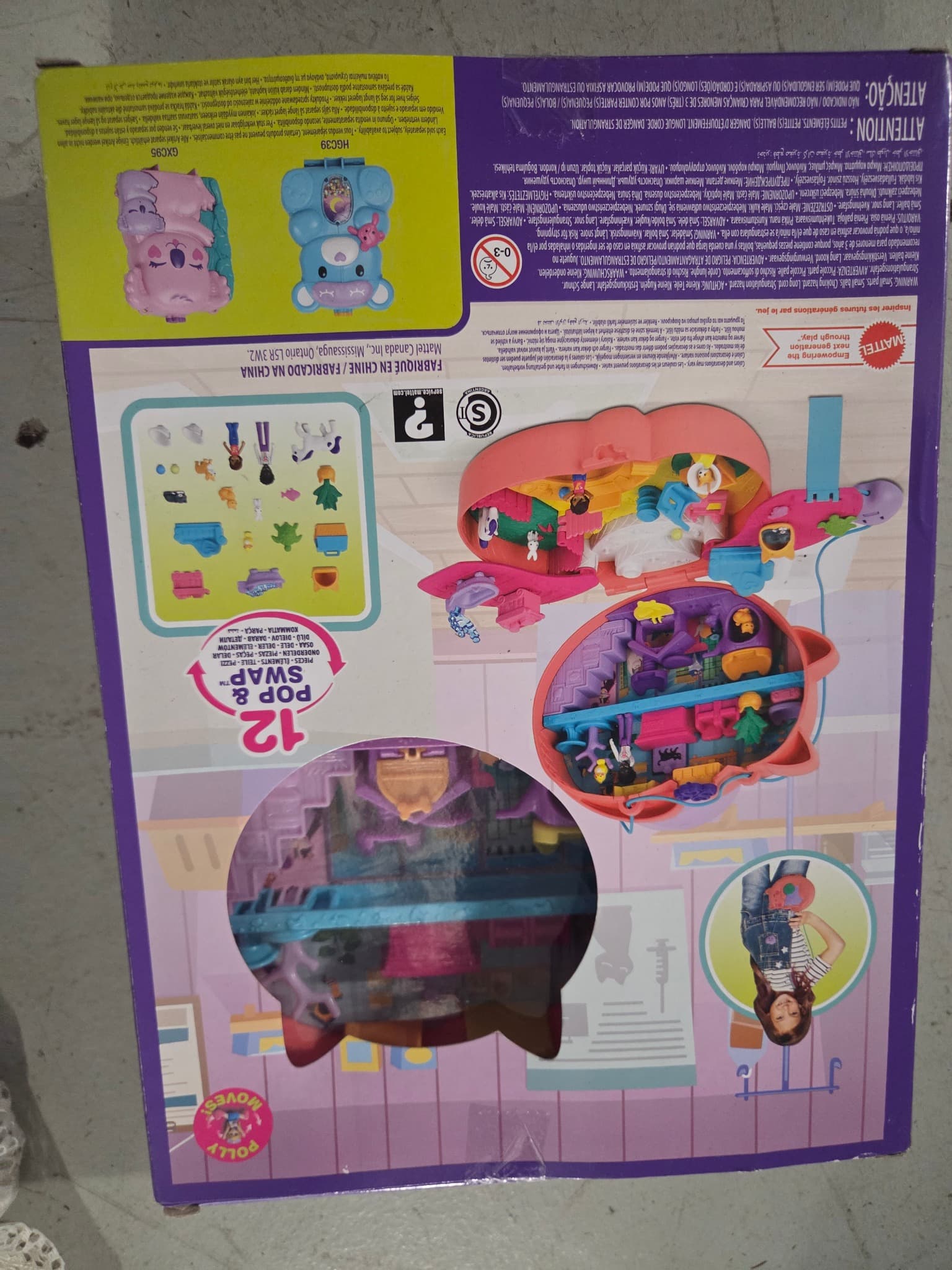Polly Pocket Cuddly Cat Purse Playset Starring Shani — photo 2 of 2