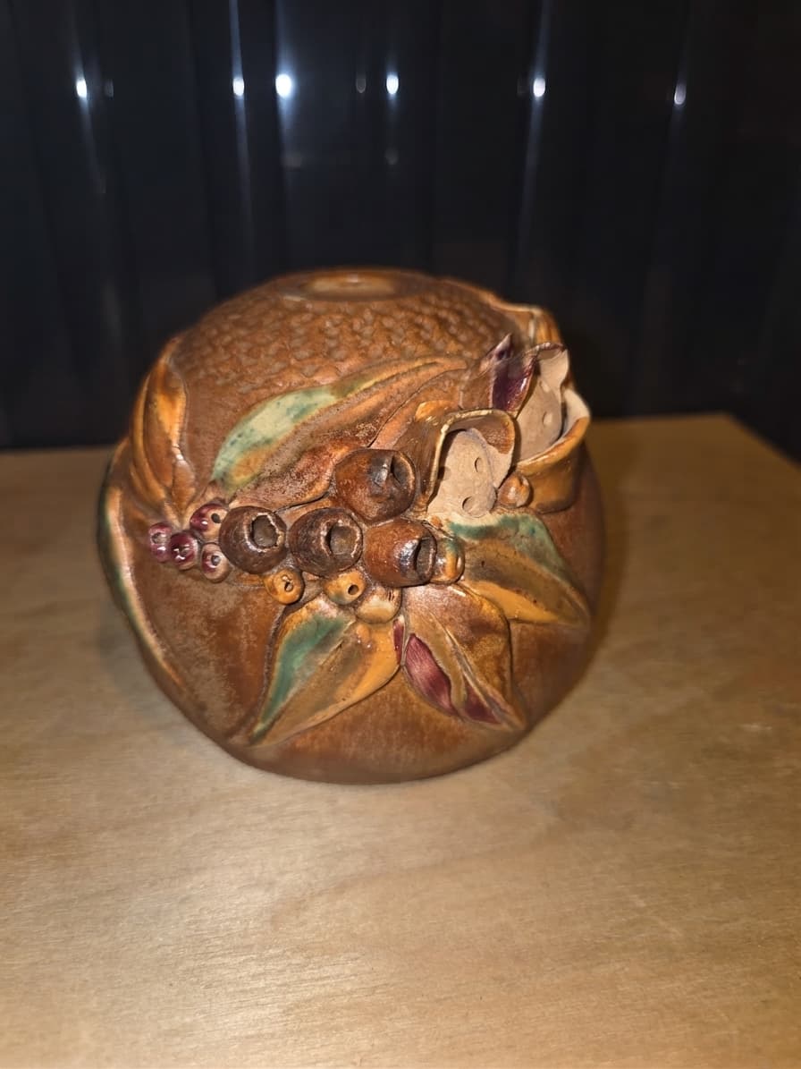 Pottery Australian Gum Nut Vase - Hand Made Ceramic — photo 1 of 3