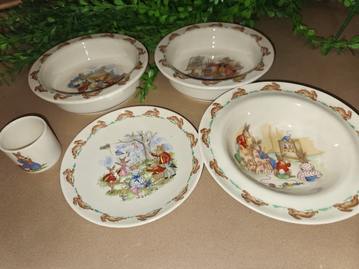 Royal Doulton Bunnykins Children's 4-Piece Nursery Set — photo 1 of 6