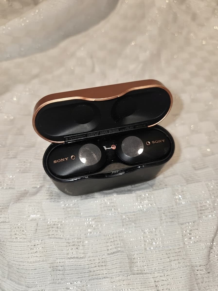 Sony WF-1000XM3 Noise Canceling Truly Wireless Earbuds - Black/Gold — photo 1 of 3