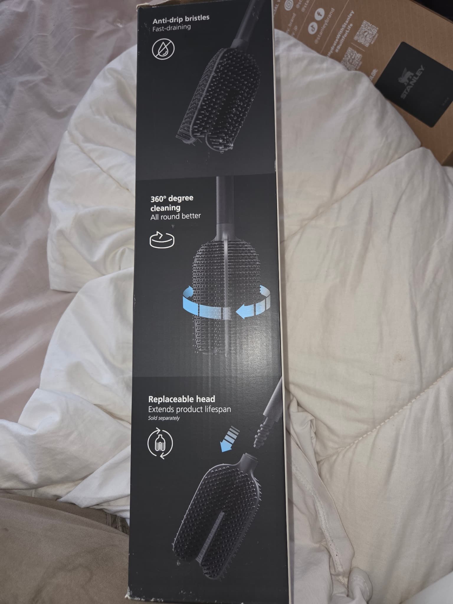 Stanley IceFlow Flip Straw Water Bottle - Black Stainless Steel — photo 3 of 4