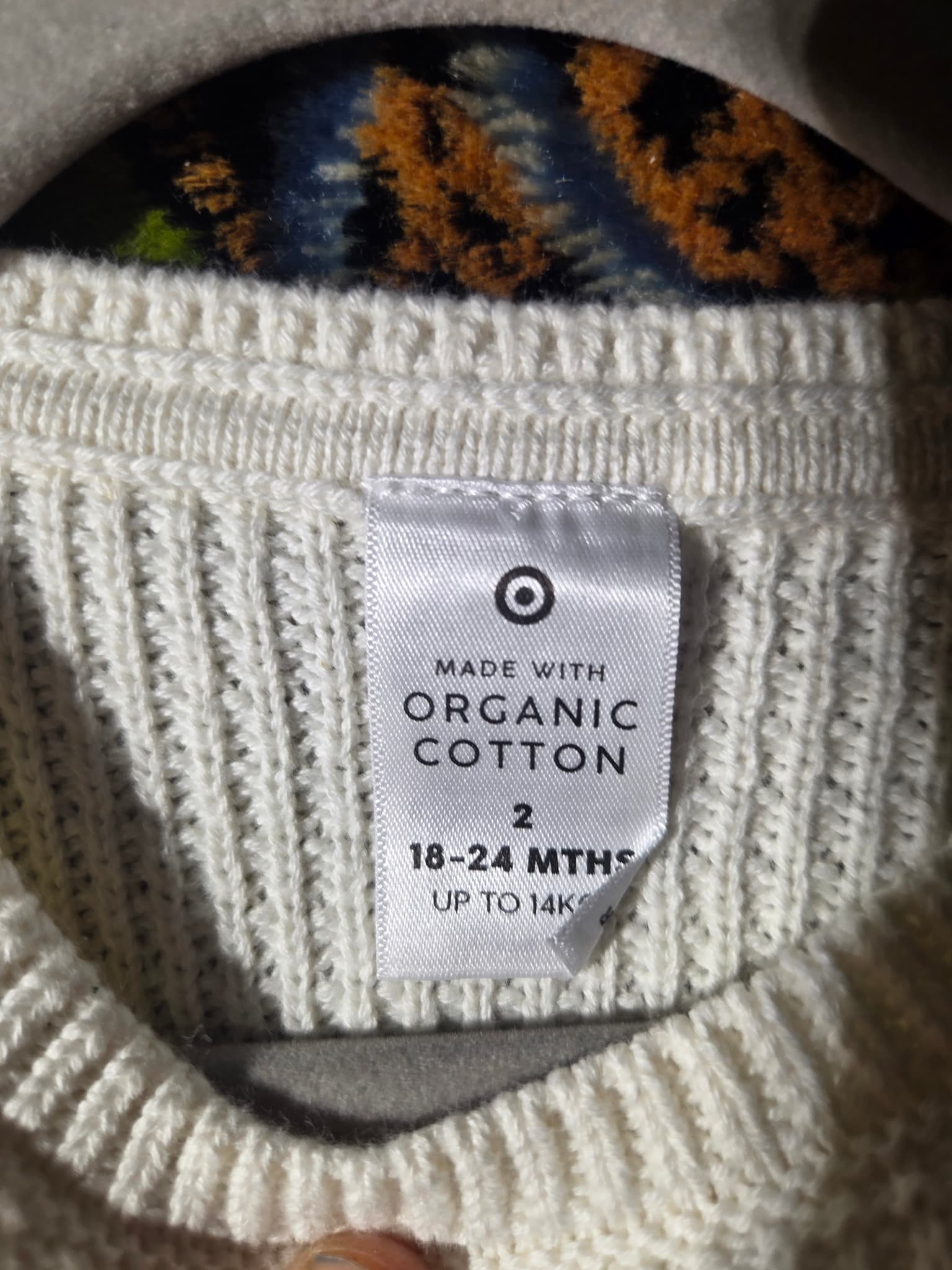 Target Organic Cotton Waffle Knit Floral Embroidered T-Shirt - Size 2 — photo 2 of 2