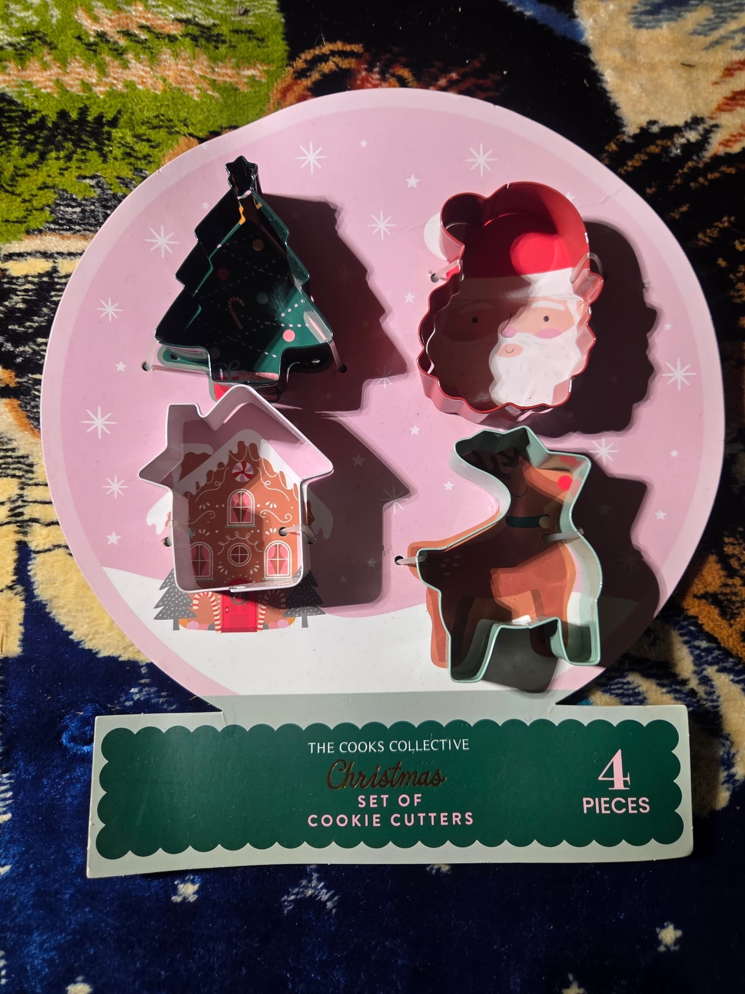 The Cooks Collective Christmas 4 Piece Cookie Cutter Set — photo 1 of 3