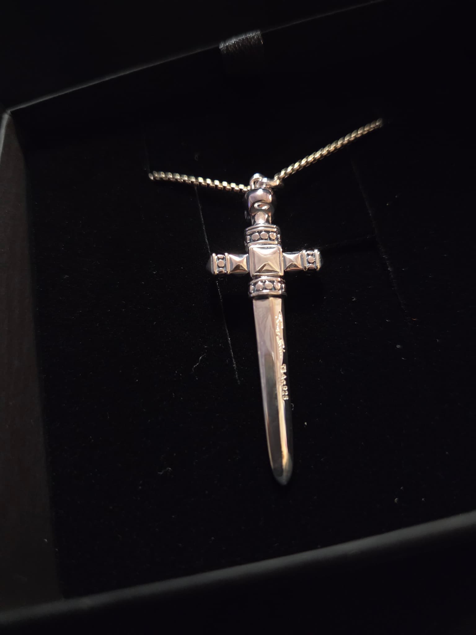 Thomas Sabo Sterling Silver Dagger Pendant Necklace — photo 2 of 2