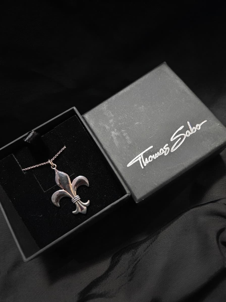 Thomas Sabo Sterling Silver Fleur de Lis Pendant Necklace — photo 1 of 3