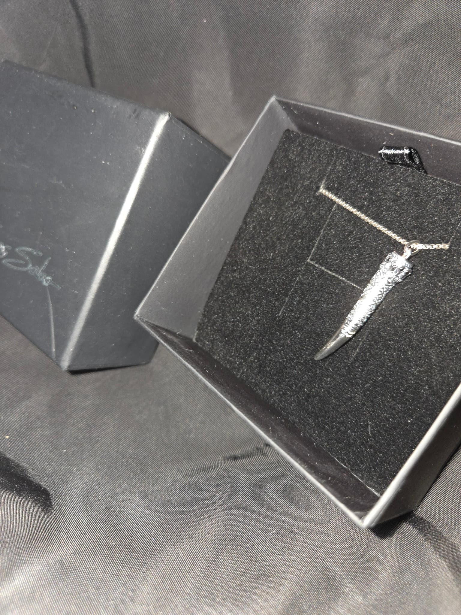 Thomas Sabo Sterling Silver Horn Pendant Necklace — photo 2 of 2