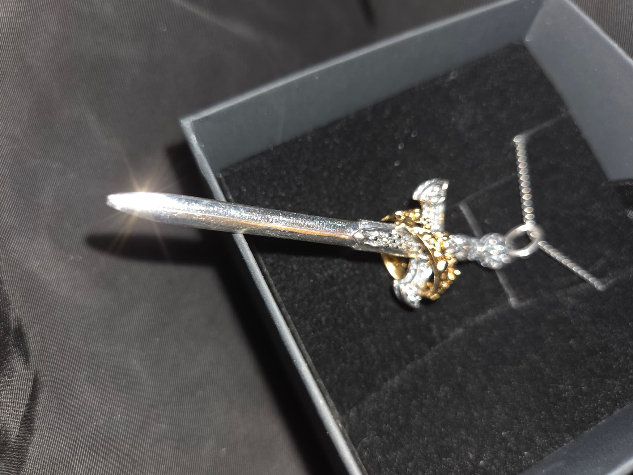 Thomas Sabo Sword Pendant Necklace - Sterling Silver — photo 3 of 5