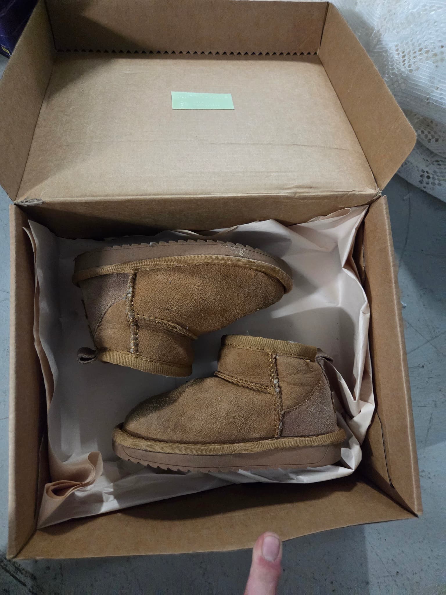 UGG Ozshepherd Mini Suede Sheepskin Boots - Chestnut — photo 2 of 3
