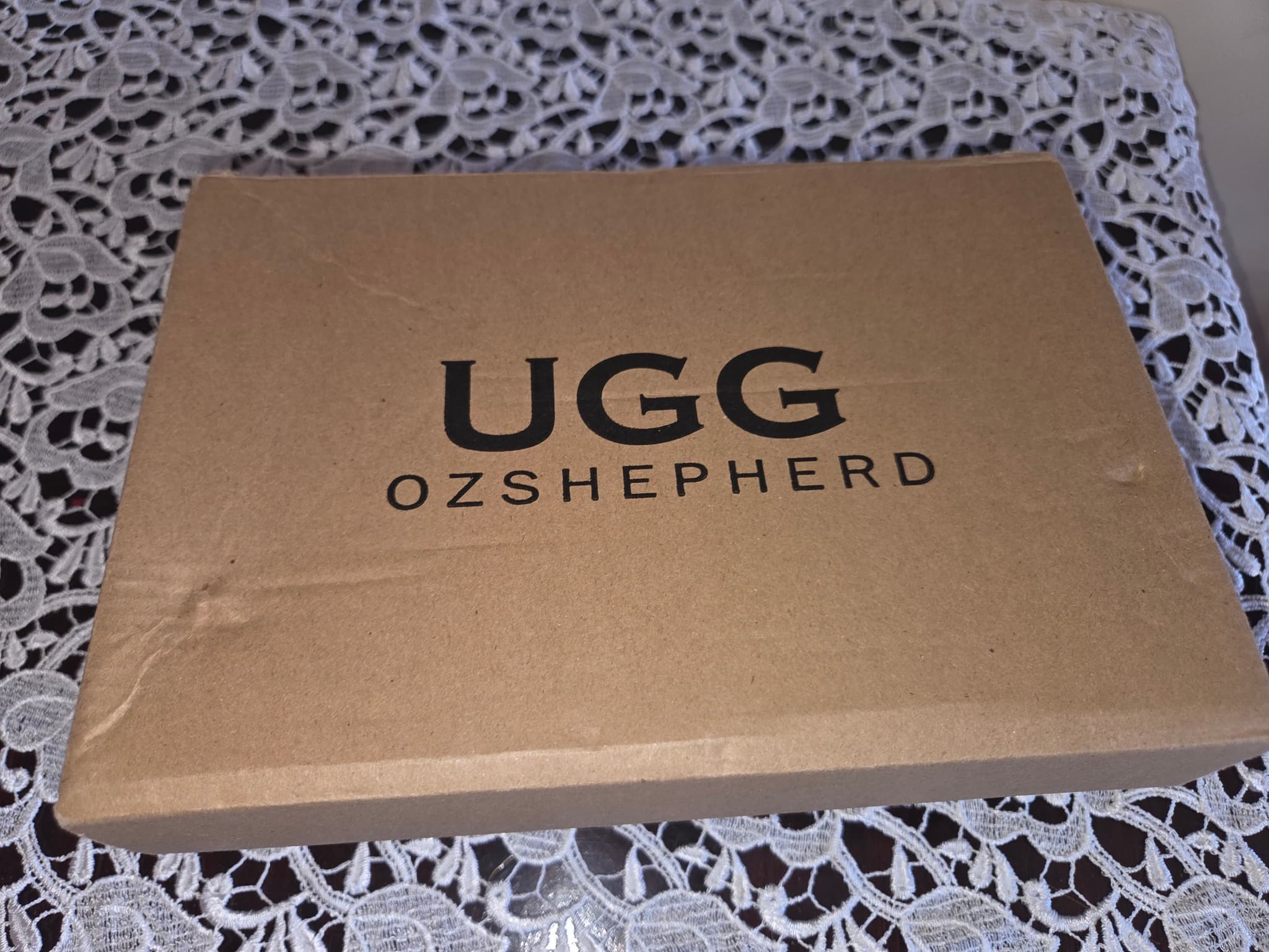 UGG Ozshepherd Pink Fluffy Slippers - Women's AU 9 — photo 1 of 4