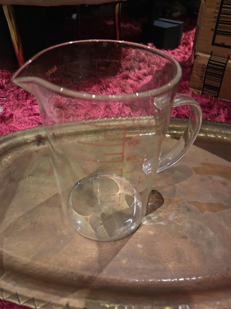 Vintage Acopa France Glass Measuring Jug - 1 Litre — photo 1 of 2