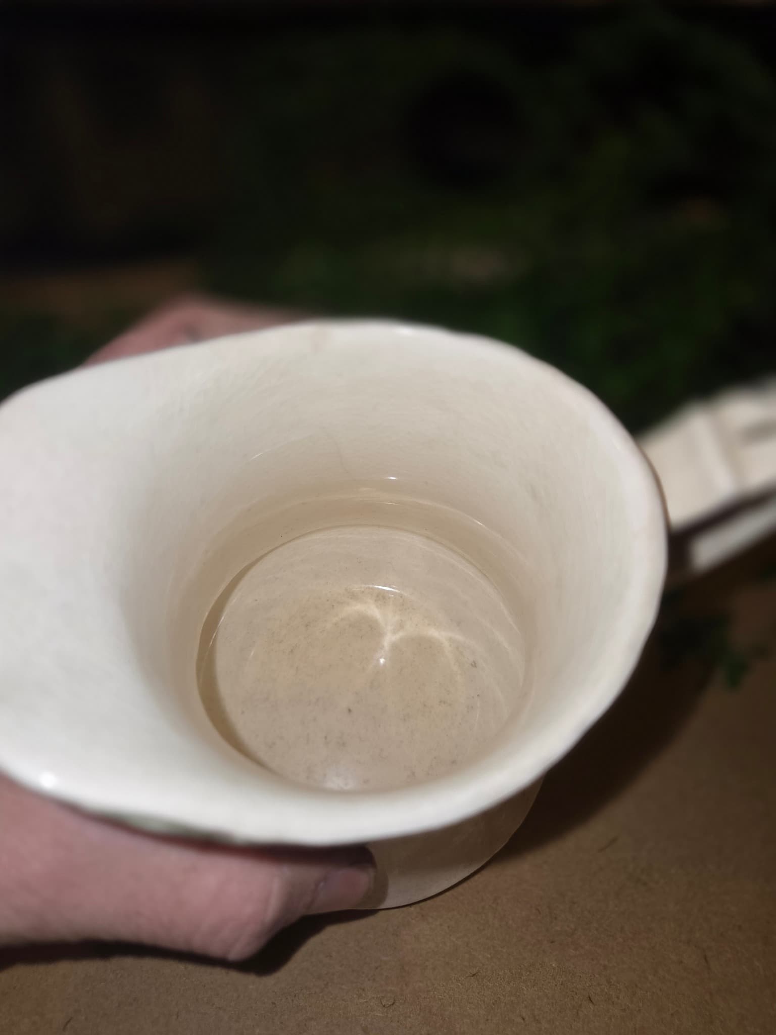 Vintage Alfred Meakin Porcelain Creamer - Silver Filigree Trim — photo 4 of 4