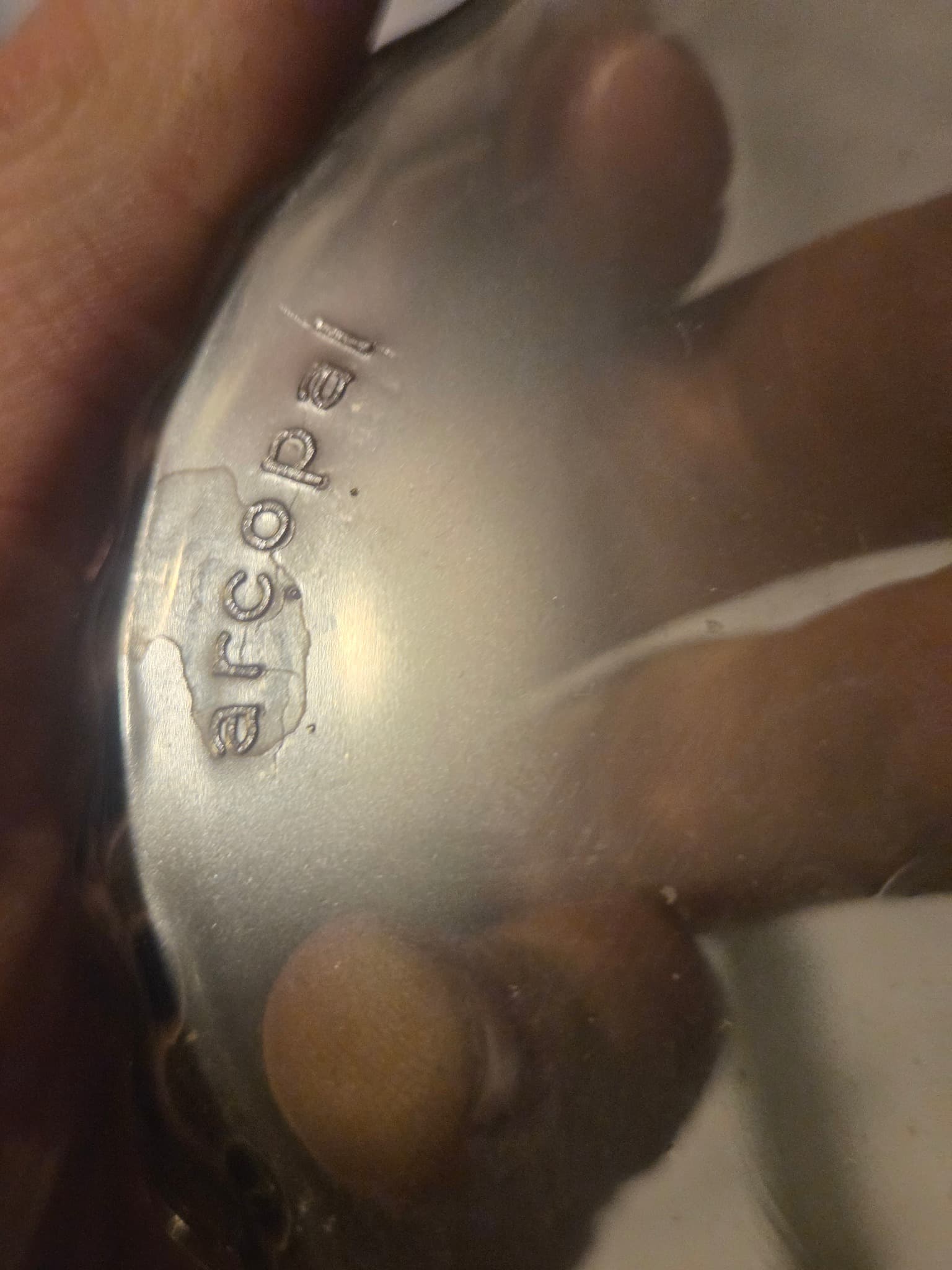 Vintage Arcopal France Smoked Glass Fluted Tart Dish — photo 3 of 6