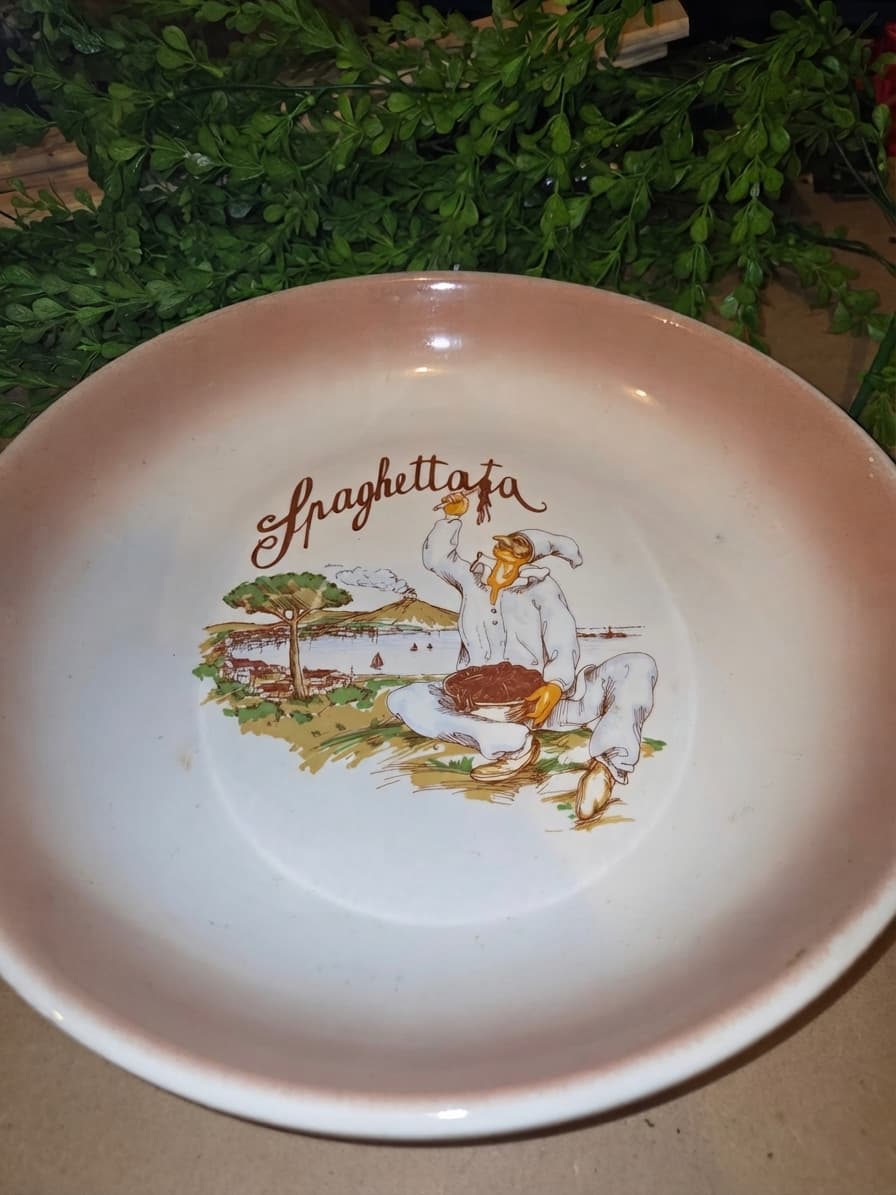 Vintage CARM Italian Spaghettata Pasta Bowl — photo 1 of 2