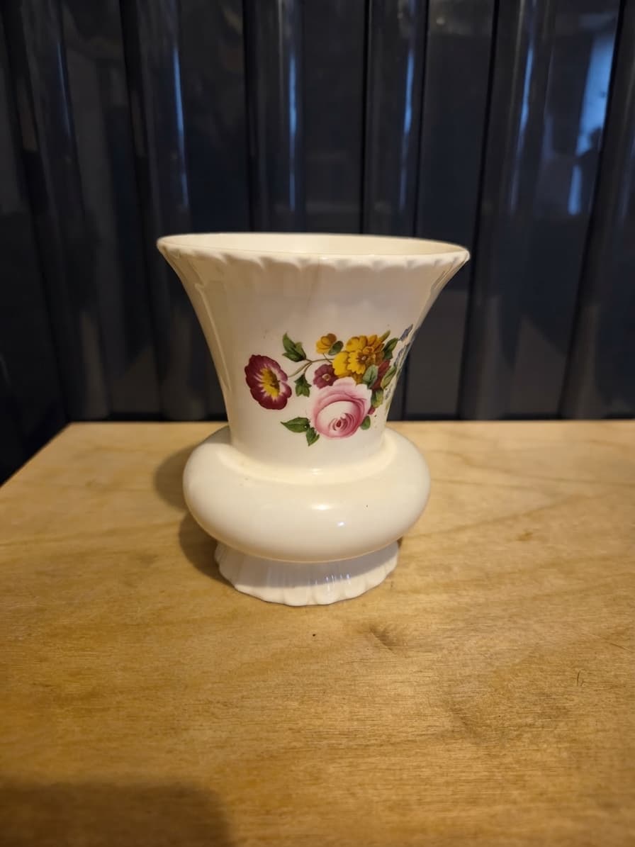 Vintage Coalport Ludlow Bone China Floral Vase - Made in England — photo 1 of 5