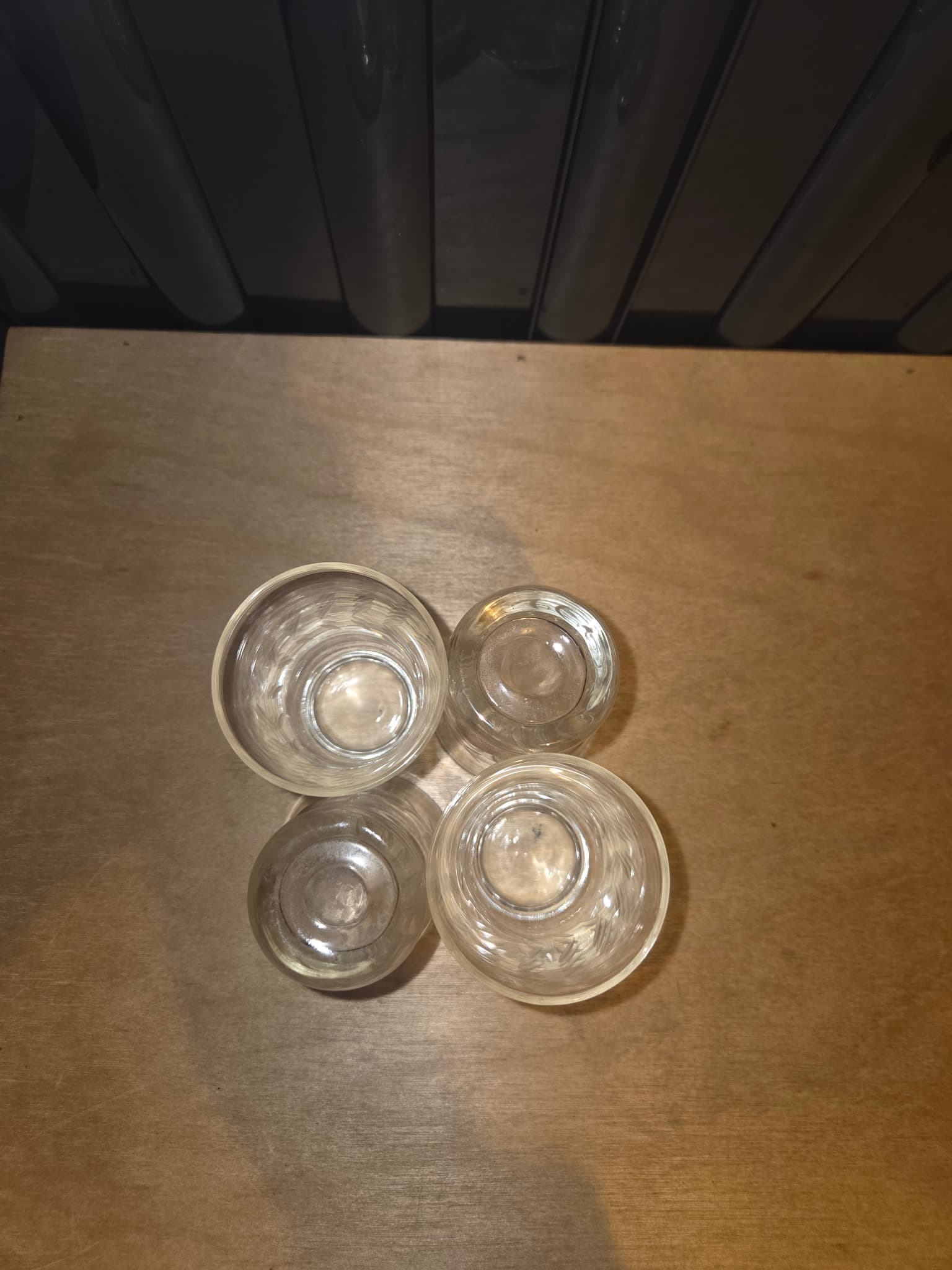 Vintage Etched Wheat Pattern Drinking Glasses - Set of 4 — photo 3 of 3