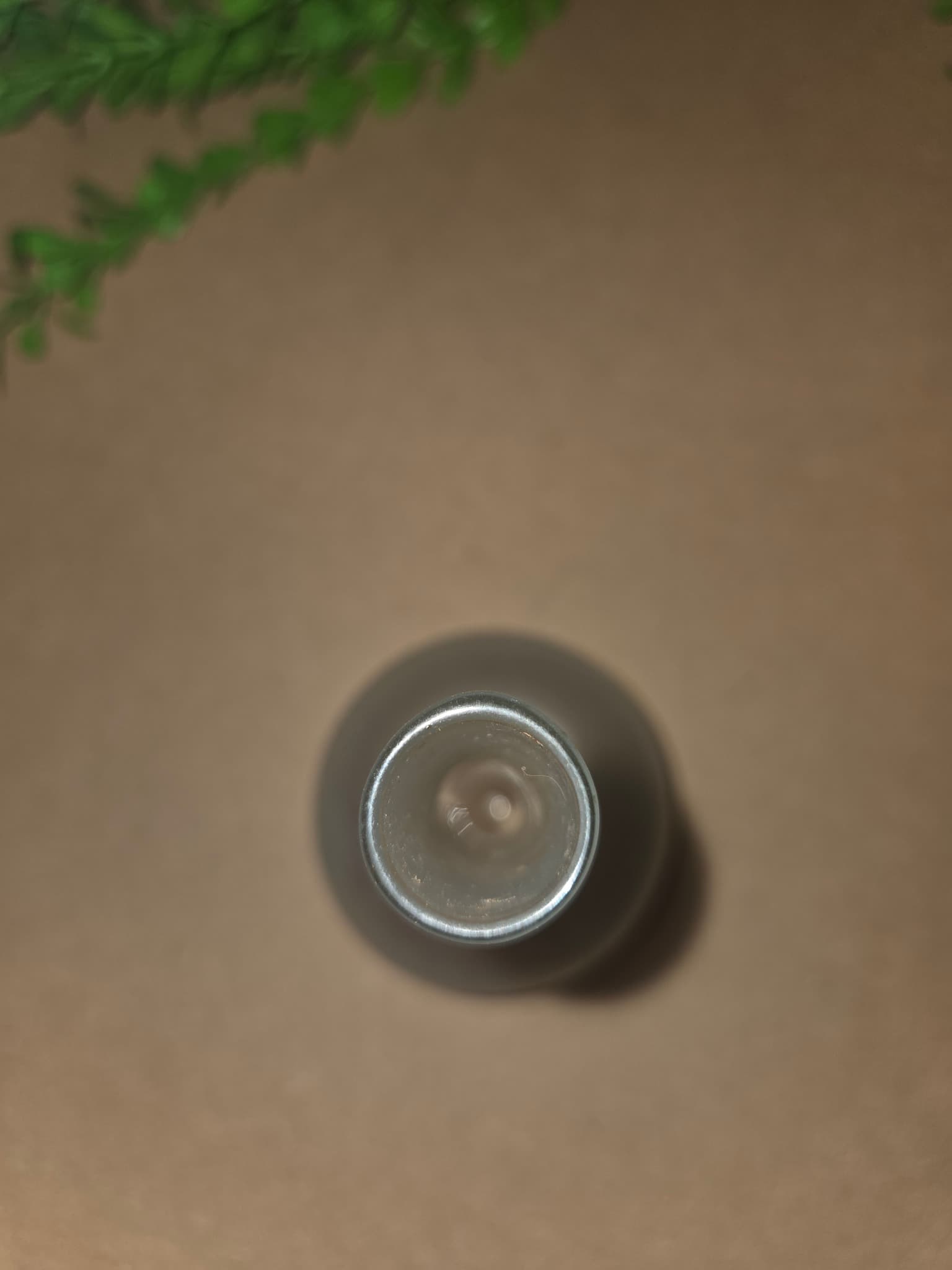Vintage Frosted Glass Bud Vase — photo 3 of 3