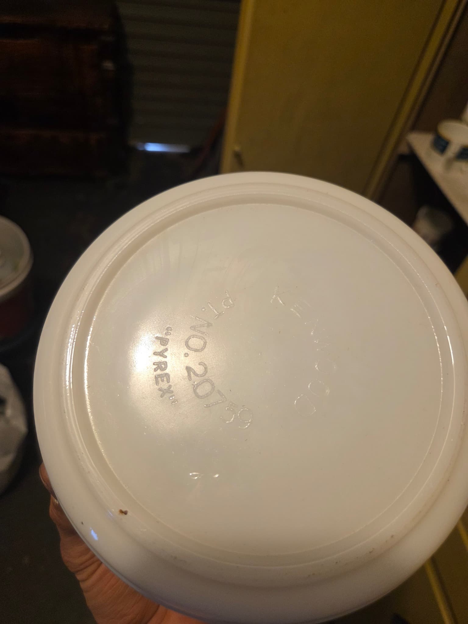 Vintage Kenwood Pyrex White Lion Head Soup Tureen Bowl — photo 5 of 5