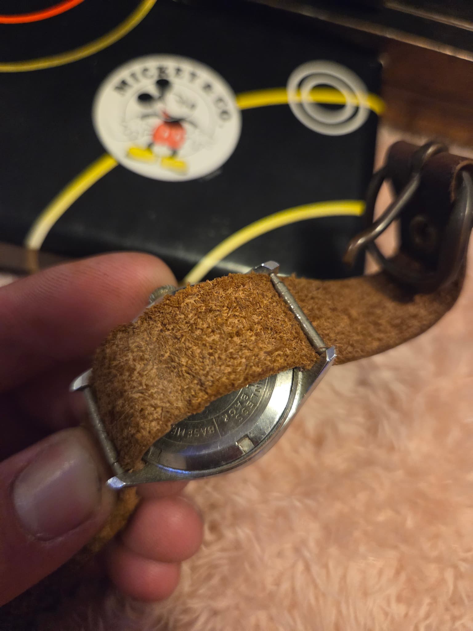 Vintage Mickey & Co. by Colibri Watch Set - Wristwatch & Pocket Watch — photo 5 of 5