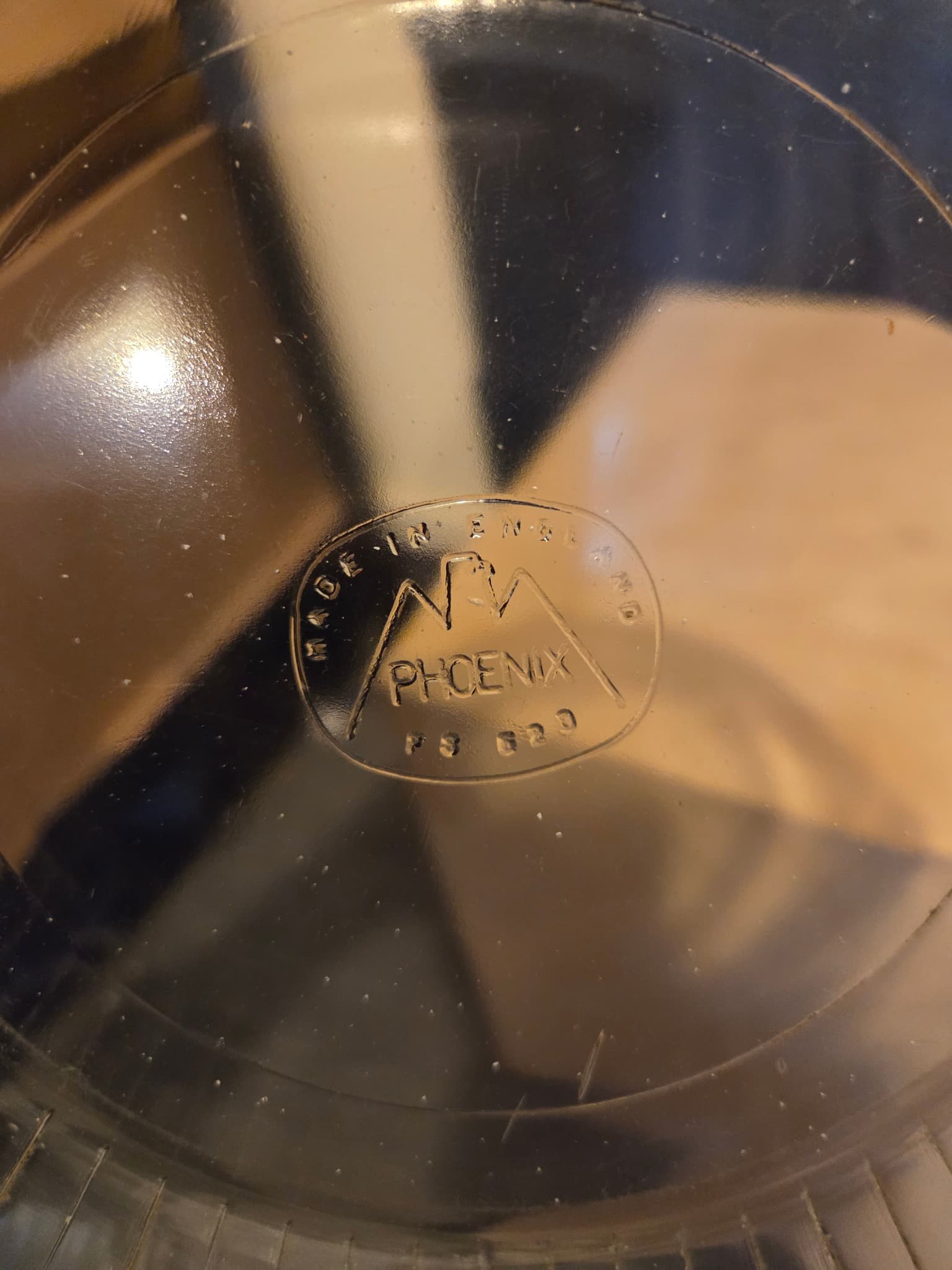 Vintage Phoenix Glass Fluted Casserole Dish - Made in England — photo 3 of 3