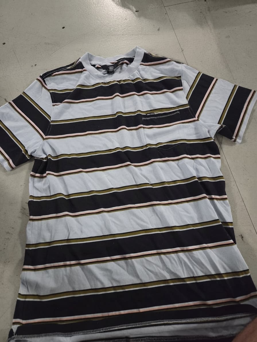 Volcom Striped Pocket T-Shirt - Men's Size M — photo 1 of 2