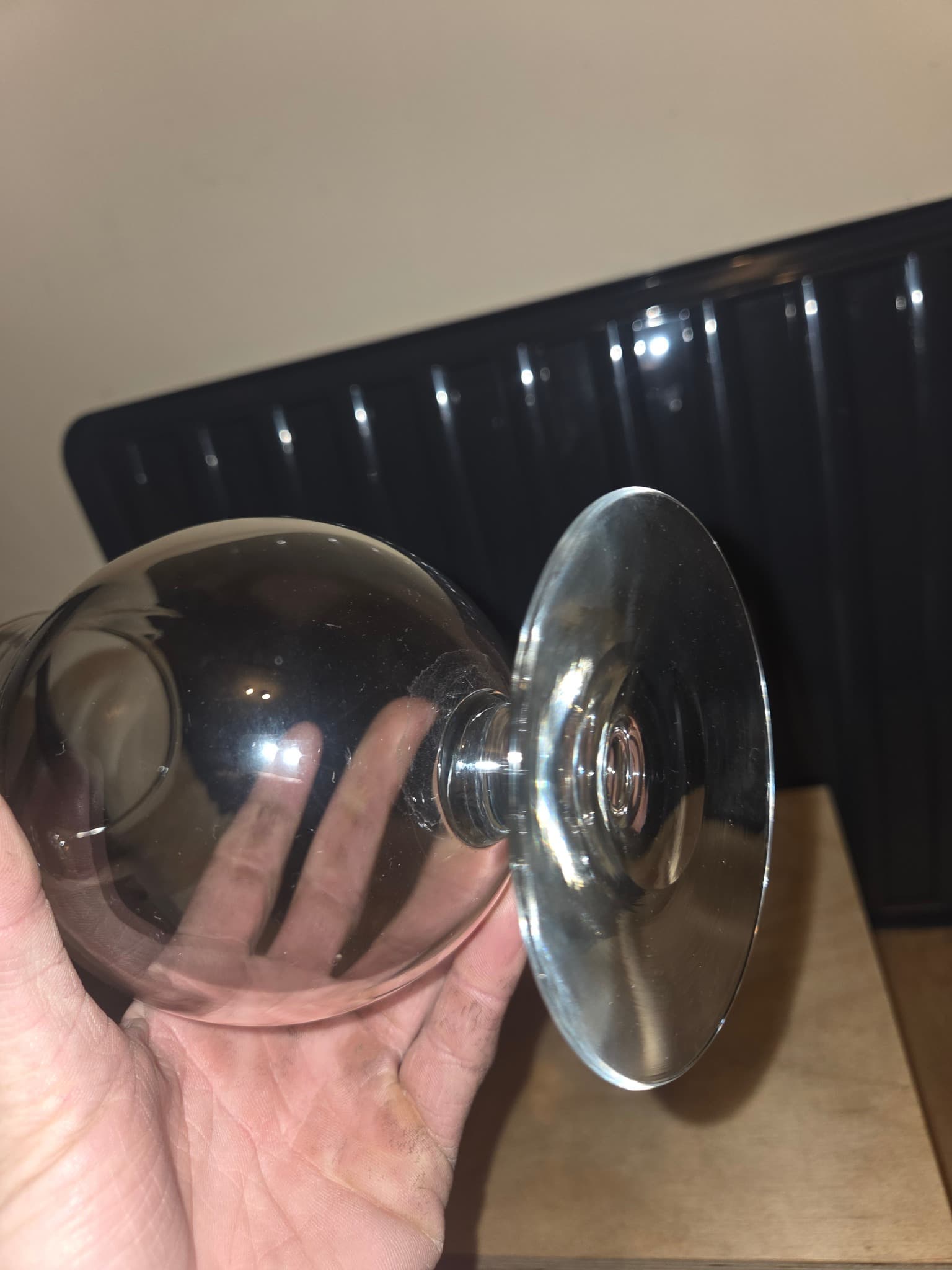Wine Decanting Glass - Clear Glass Pitcher — photo 3 of 3
