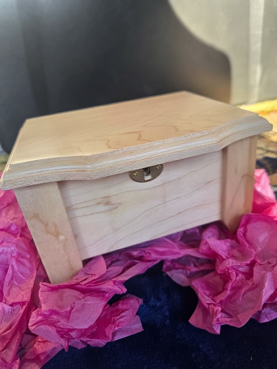 Wooden Musical Ballerina Keepsake Jewelry Box - New With Tags — photo 1 of 5