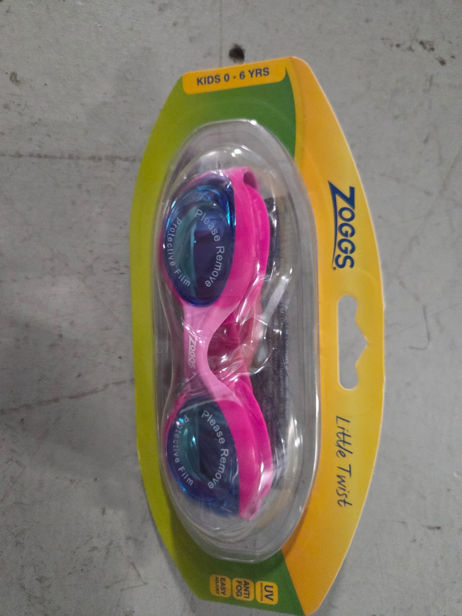 Zoggs Little Twist Kids Swimming Goggles - Pink 0-6 Years — photo 1 of 2