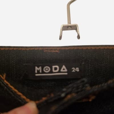 MODA Dark Wash Denim Jeans - Women's Size 24 — photo 5 of 7