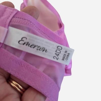 Emerson Lace Bra - Purple Size 24DD — photo 3 of 3