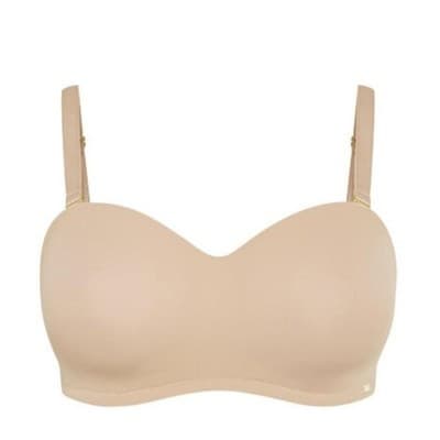 Luxe Bandeau Bra - Cafe Nude Size 22DD New With Tags — photo 4 of 5