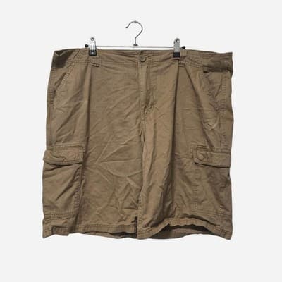 Anko Men's Cargo Shorts - Regular Fit Tan Cotton Size 44 — photo 1 of 5