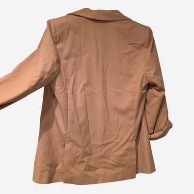 Lily Loves Tan Blazer - Women's Size 14 Tailored Smart Casual — photo 4 of 4