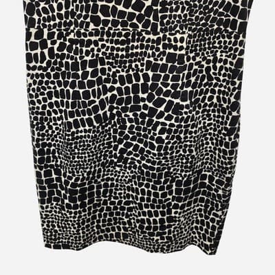 Target Collection Sheath Dress - Black & White Animal Print Women's AU 14 — photo 3 of 6