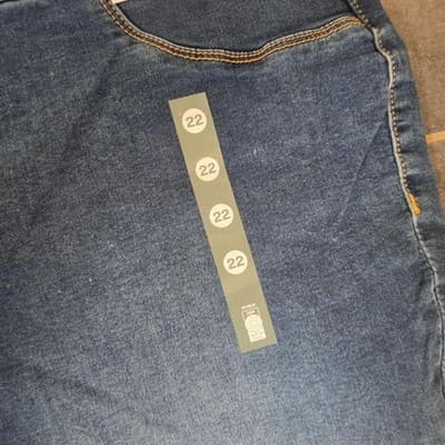 Avella High Rise Stretch Denim Jeggings - Women's Size 22 — photo 3 of 7
