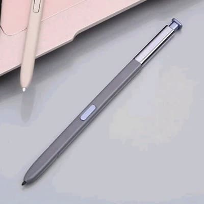 Grey/Silver Touchscreen Stylus Pen with Side Button, Universal Compatible — photo 1 of 2