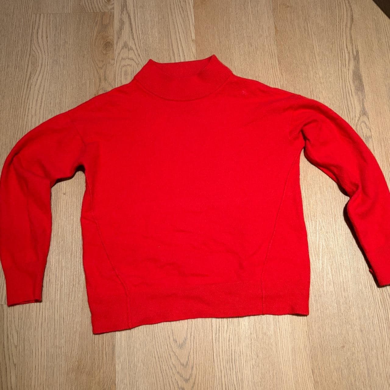 Country Road Red Mock Neck Knit Sweater — photo 1 of 5