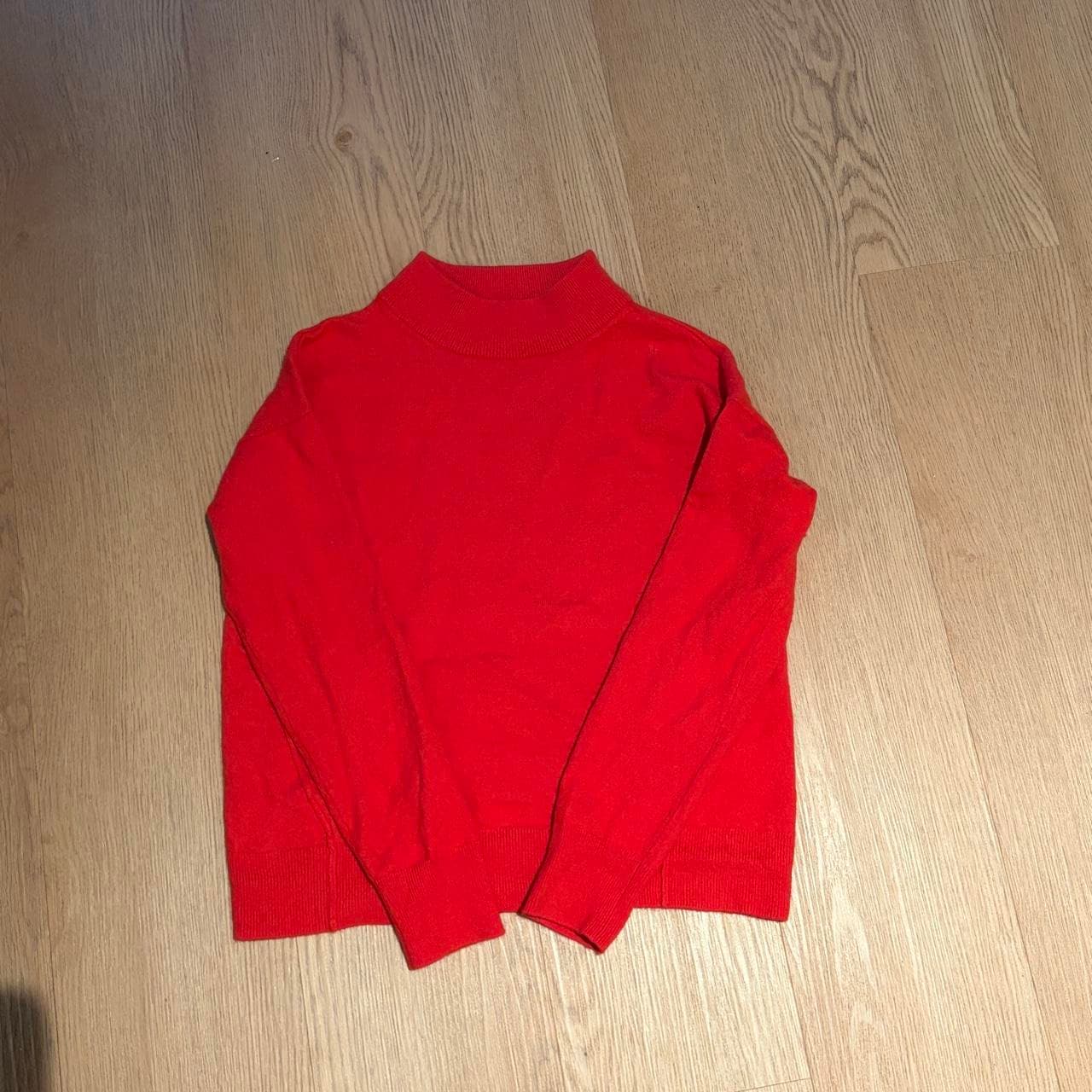 Country Road Red Mock Neck Knit Sweater — photo 4 of 5