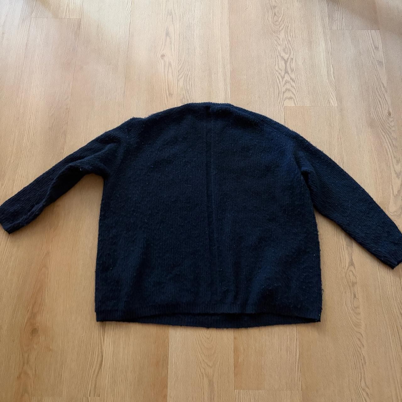 DISSH Navy Knit Crew Neck Sweater — photo 3 of 3