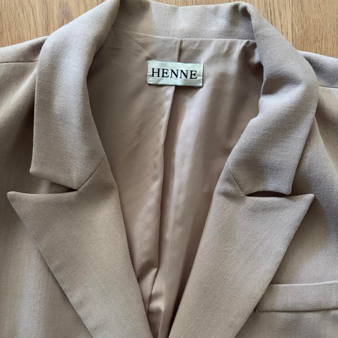 Henne Claude BF Double Breasted Blazer Taupe — photo 5 of 6