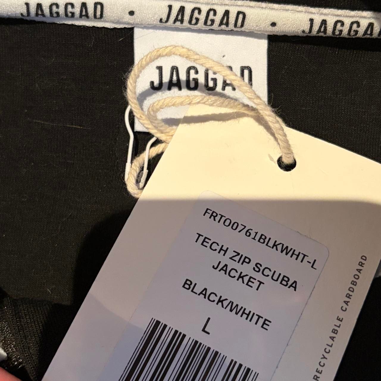 Jaggad Tech Zip Scuba Jacket Black Size L — photo 3 of 3