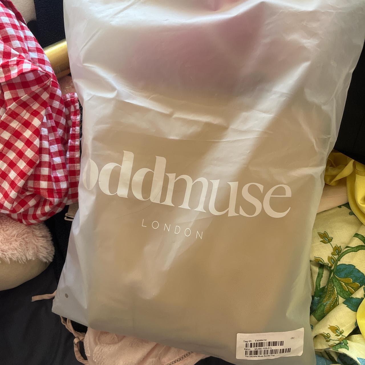 oddmuse The Ultimate Muse Bardot Top Camel — photo 3 of 3