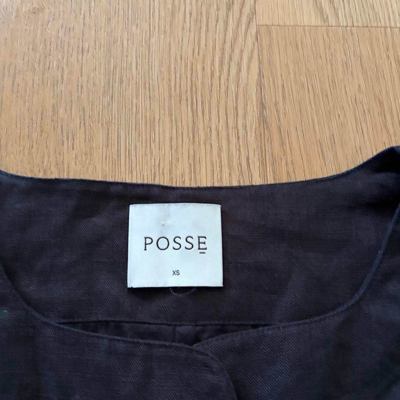 Posse Emma Linen Vest Black — photo 2 of 4
