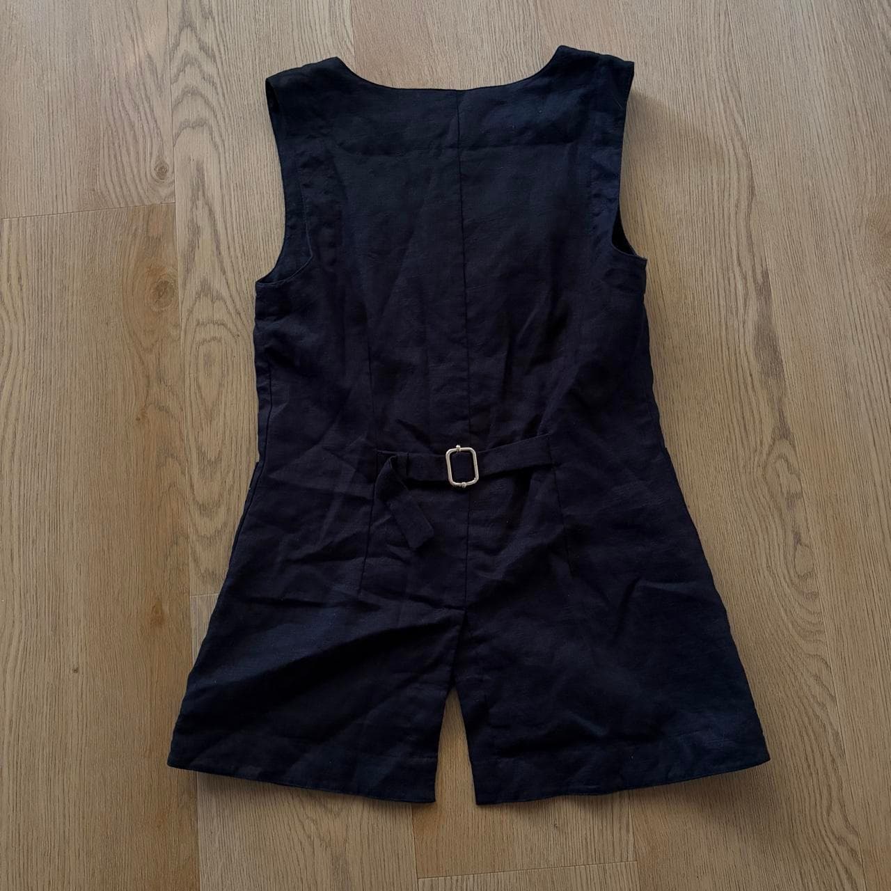 Posse Emma Linen Vest Black — photo 3 of 4