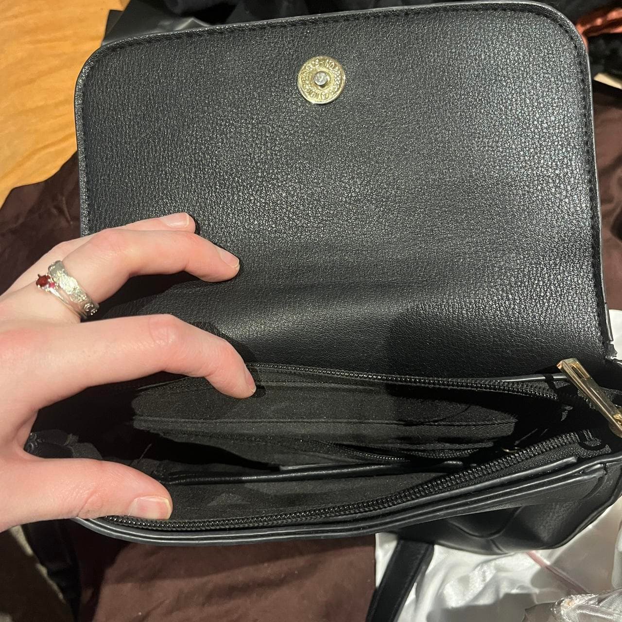 Tony Bianco Black Crossbody Bag — photo 6 of 6