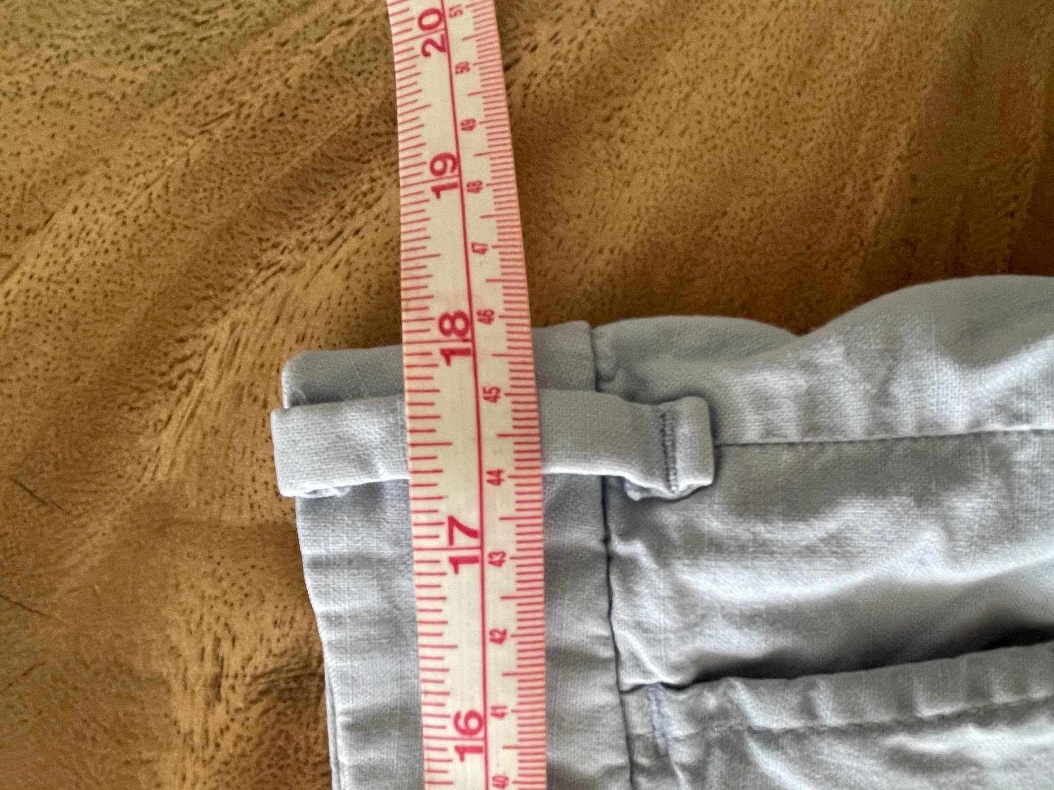 Abercrombie & Fitch Chino Shorts Stretch Light Blue Men's 34 — photo 7 of 8