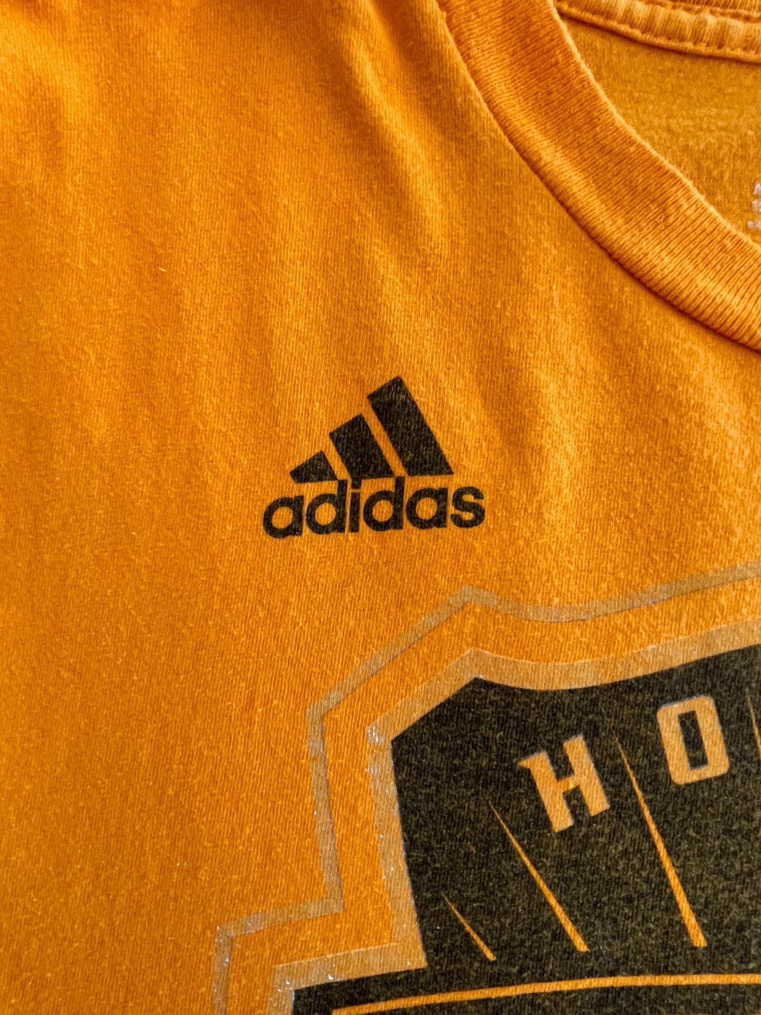 Adidas Houston Dynamo MLS The Go-To Tee Orange Men's M — photo 3 of 8