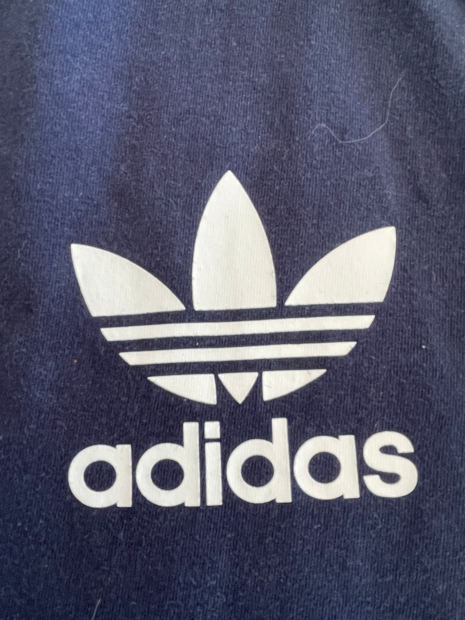 Adidas Originals Trefoil 3-Stripes Ringer T-Shirt Navy Blue — photo 2 of 8