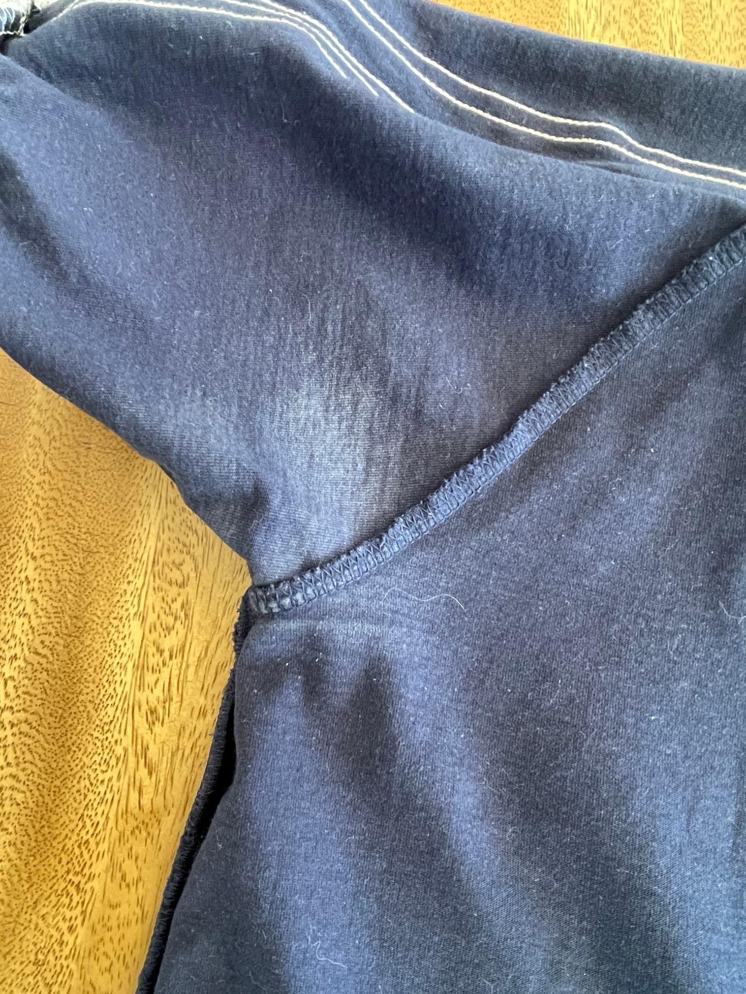Adidas Originals Trefoil 3-Stripes Ringer T-Shirt Navy Blue — photo 7 of 8