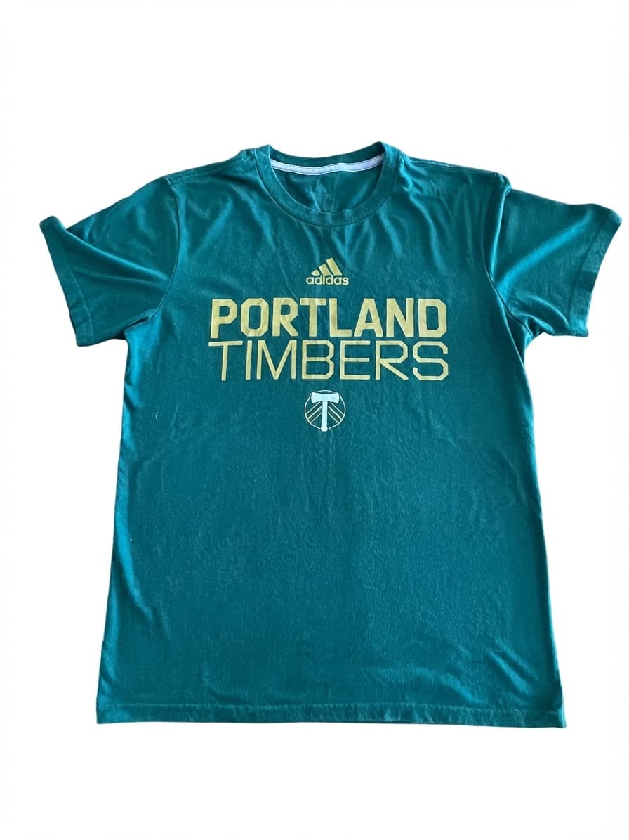 Adidas Portland Timbers MLS Graphic T-Shirt Green Men's M — photo 1 of 4